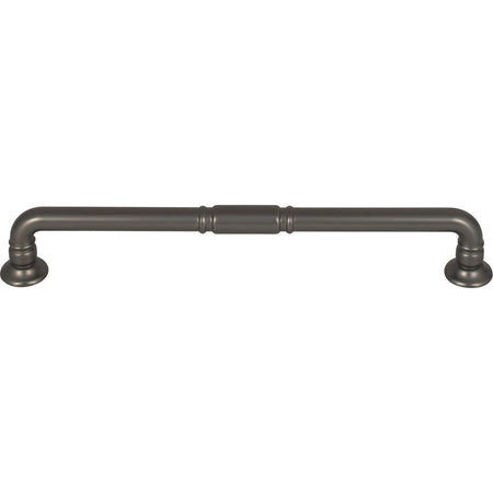 Top Knobs TK1005AG: 7-9/16" cc Kent D-Handle Cabinet Pull - Ash Gray
