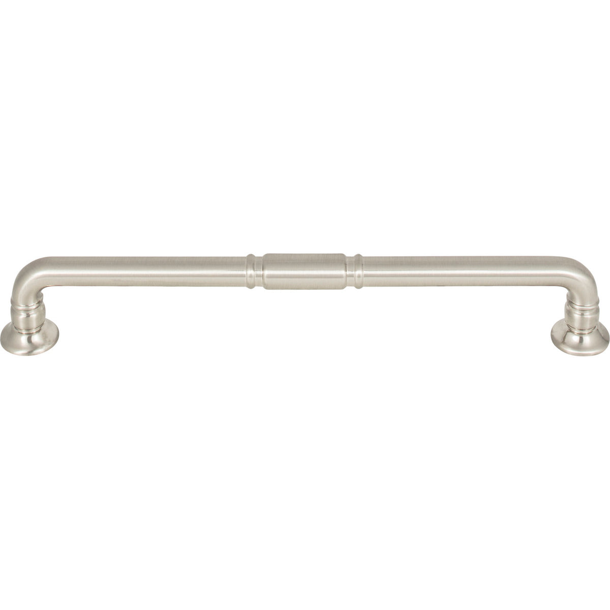 Top Knobs TK1005BSN: 7-9/16" cc Kent D-Handle Cabinet Pull - Brushed Satin Nickel
