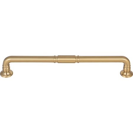 Top Knobs TK1005HB: 7-9/16" cc Kent D-Handle Cabinet Pull - Honey Bronze