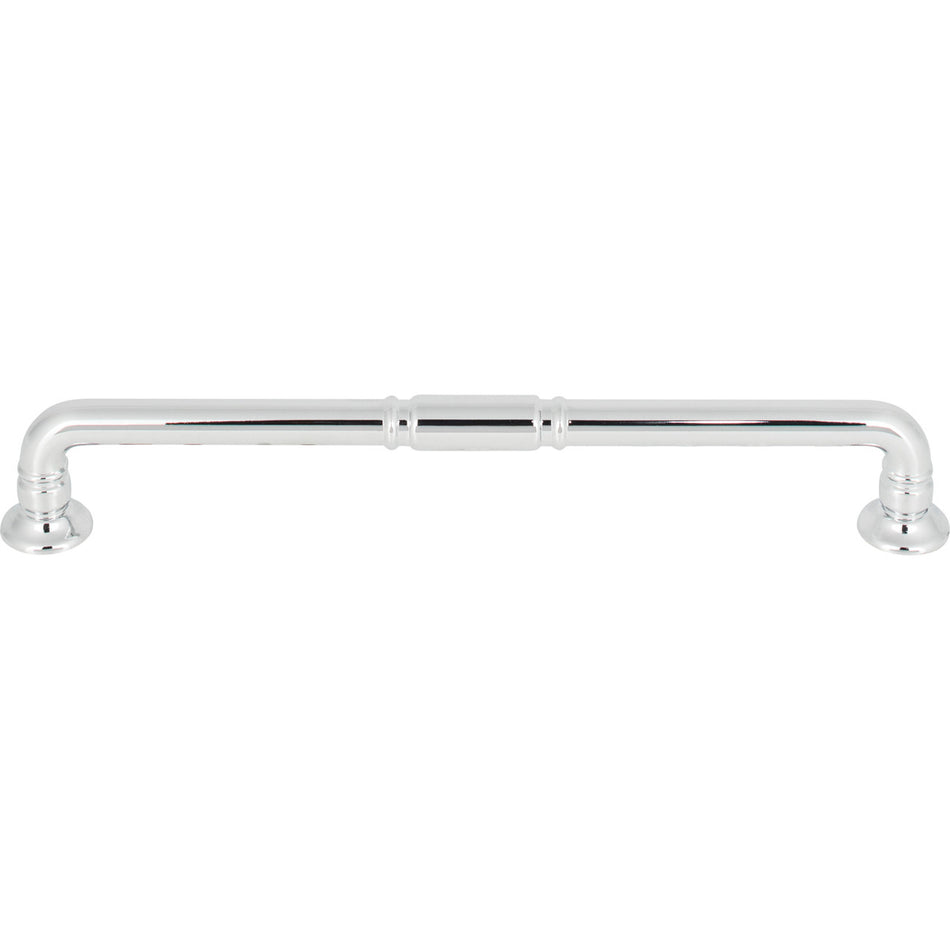 Top Knobs TK1005PC: 7-9/16" cc Kent D-Handle Cabinet Pull - Polished Chrome
