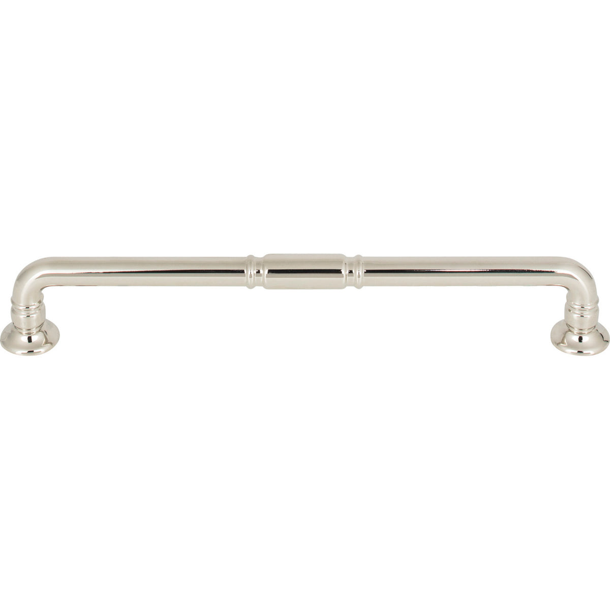 Top Knobs TK1005PN: 7-9/16" cc Kent D-Handle Cabinet Pull - Polished Nickel