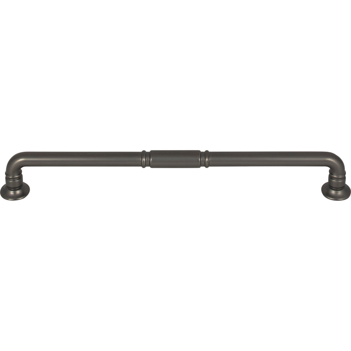 Top Knobs TK1006AG: 8-13/16" cc Kent D-Handle Cabinet Pull - Ash Gray