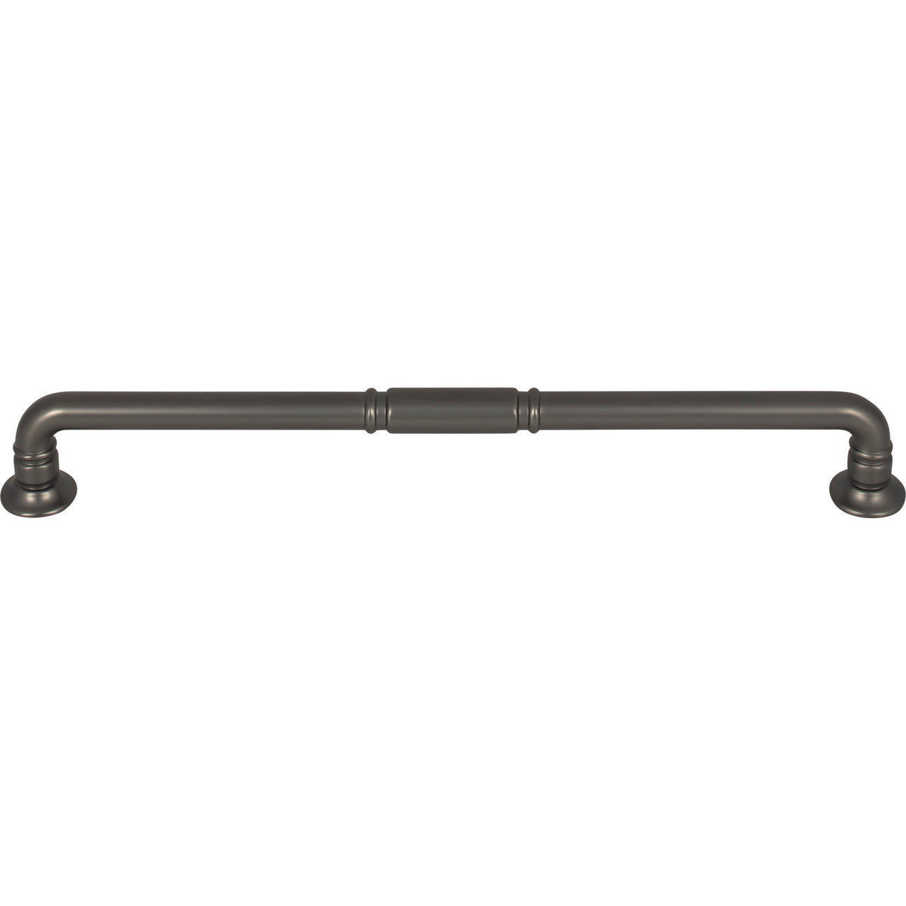 Top Knobs TK1006AG: 8-13/16" cc Kent D-Handle Cabinet Pull - Ash Gray