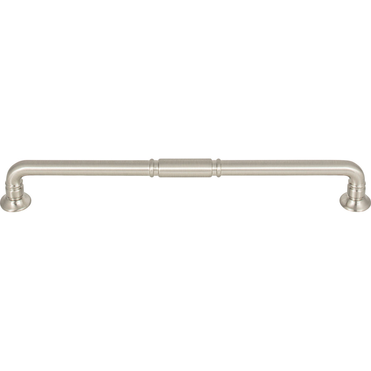 Top Knobs TK1006BSN: 8-13/16" cc Kent D-Handle Cabinet Pull - Brushed Satin Nickel