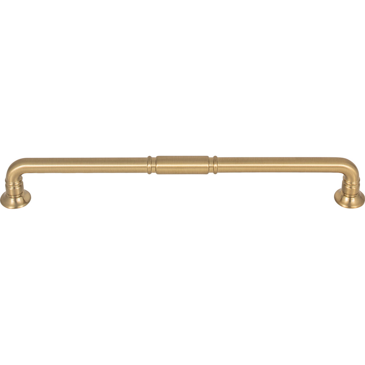 Top Knobs TK1006HB: 8-13/16" cc Kent D-Handle Cabinet Pull - Honey Bronze