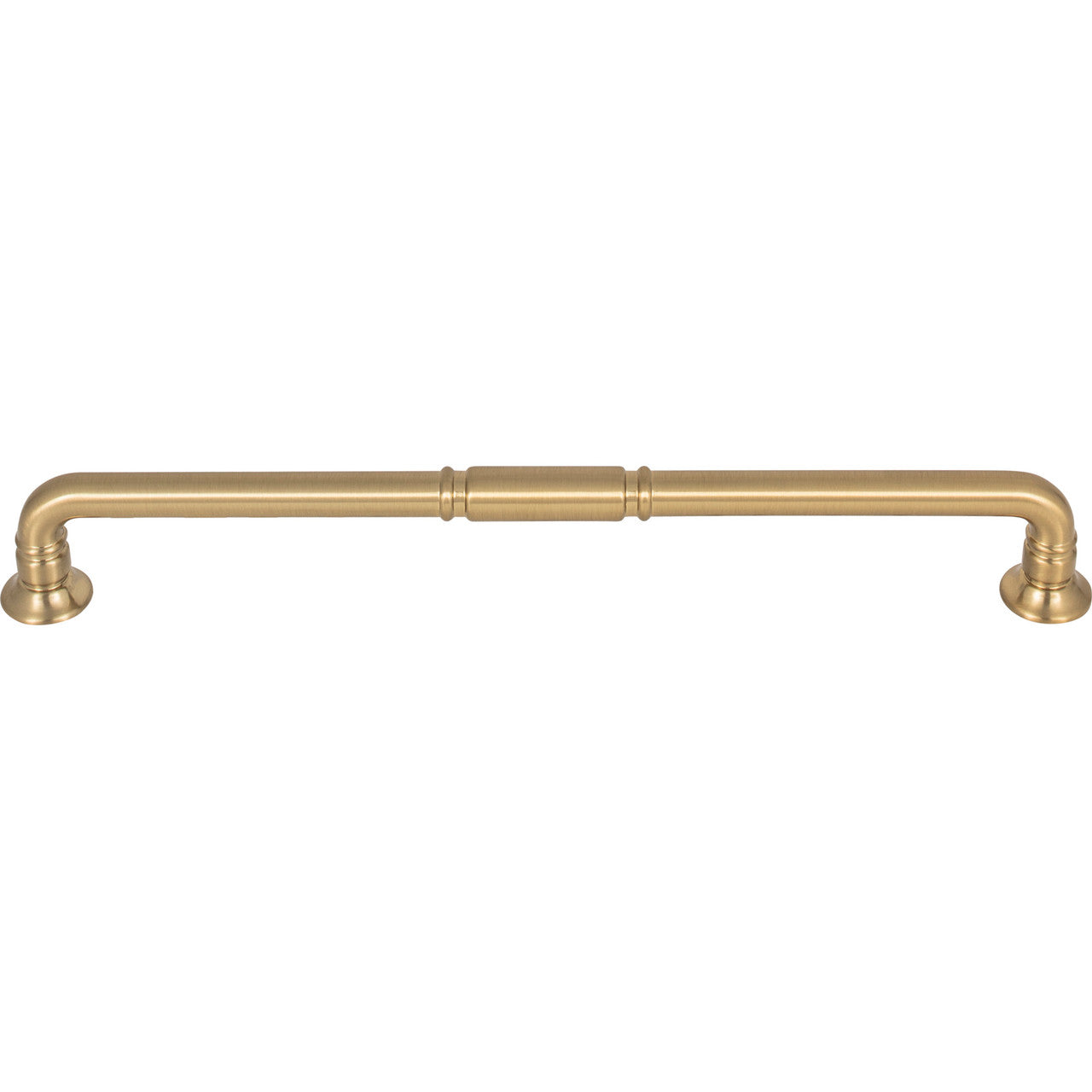 Top Knobs TK1006HB: 8-13/16" cc Kent D-Handle Cabinet Pull - Honey Bronze