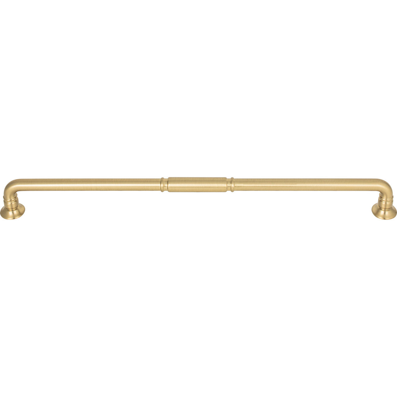 Top Knobs TK1007HB: 12" cc Kent D-Handle Cabinet Pull - Honey Bronze