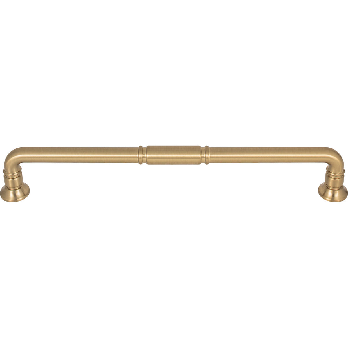 Top Knobs TK1008HB: 12" cc Kent D-Handle Appliance Pull - Honey Bronze