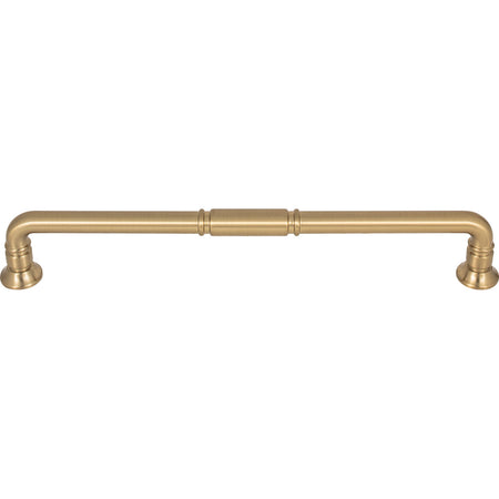 Top Knobs TK1008HB: 12" cc Kent D-Handle Appliance Pull - Honey Bronze