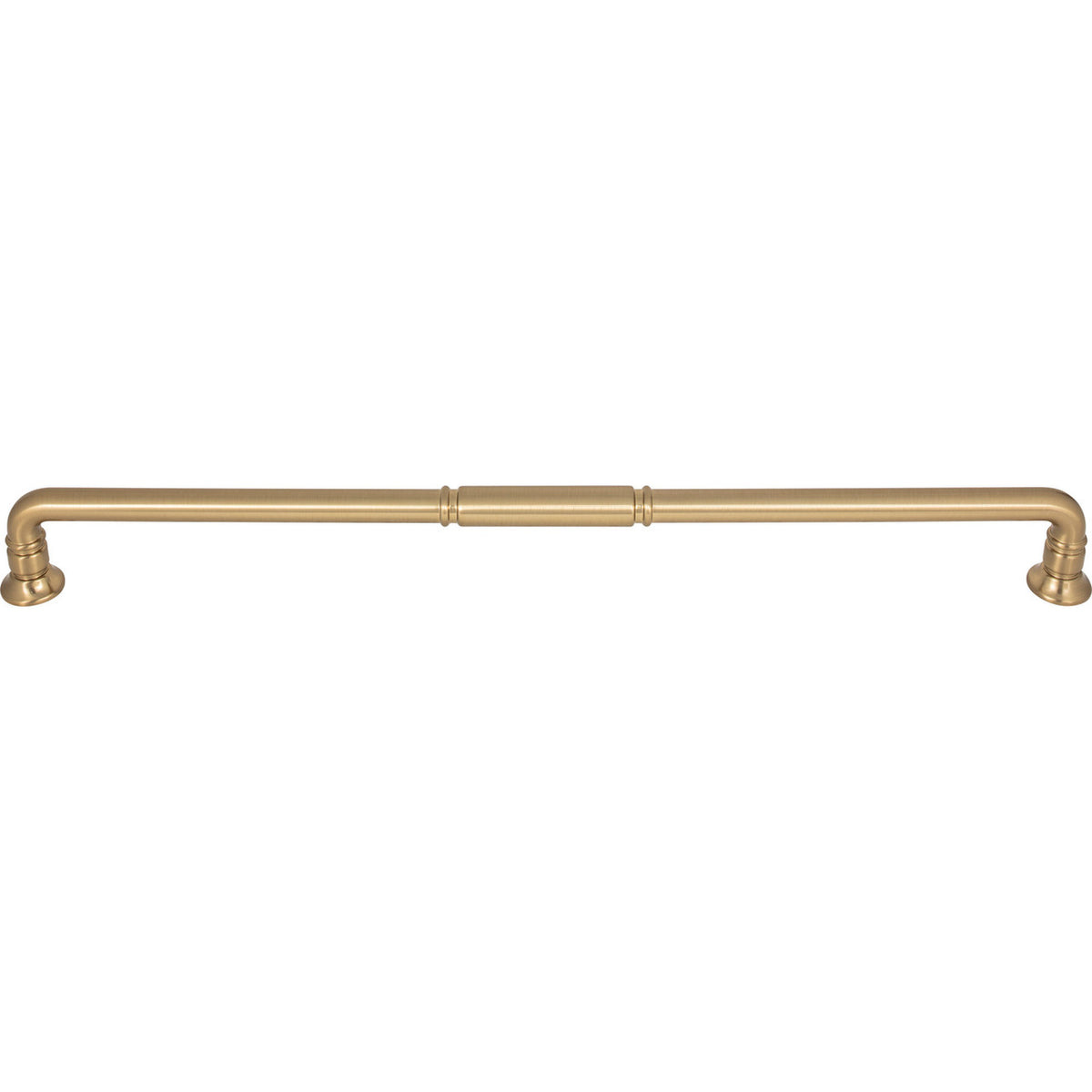 Top Knobs TK1009HB: 18" cc Kent D-Handle Appliance Pull - Honey Bronze