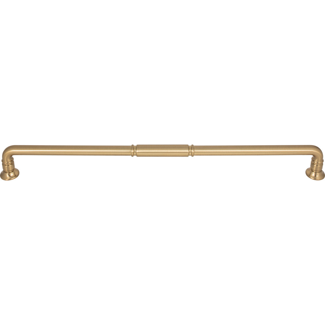 Top Knobs TK1009HB: 18" cc Kent D-Handle Appliance Pull - Honey Bronze