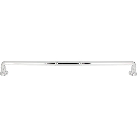 Top Knobs TK1009PC: 18" cc Kent D-Handle Appliance Pull - Polished Chrome