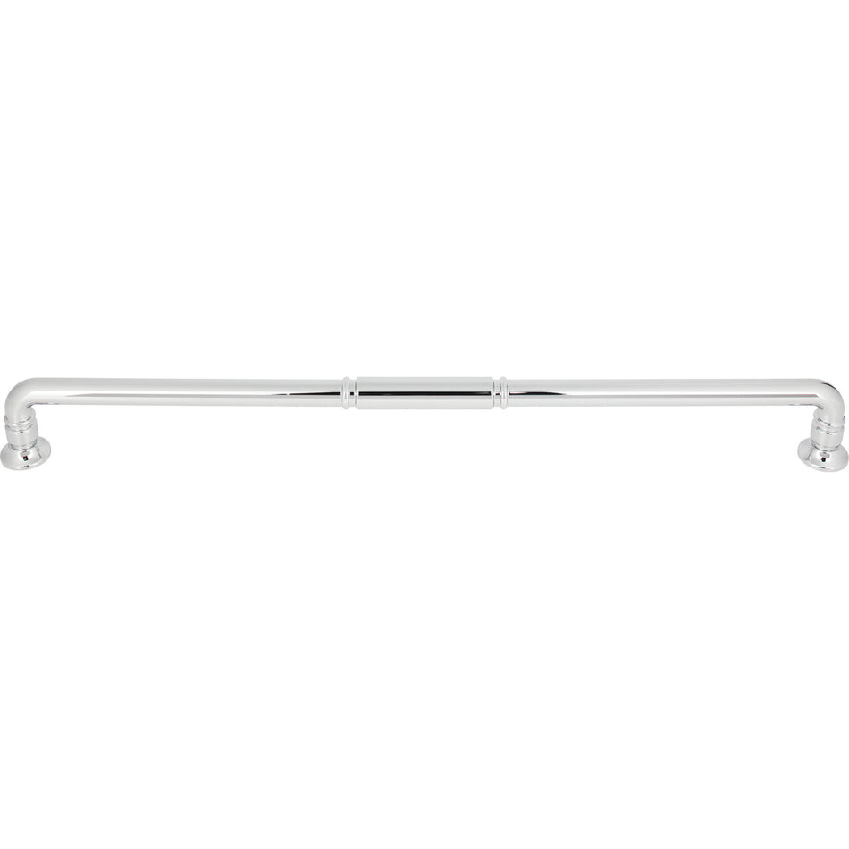Top Knobs TK1009PC: 18" cc Kent D-Handle Appliance Pull - Polished Chrome