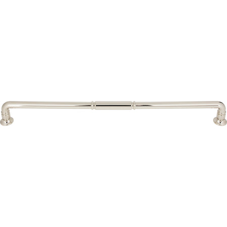Top Knobs TK1009PN: 18" cc Kent D-Handle Appliance Pull - Polished Nickel