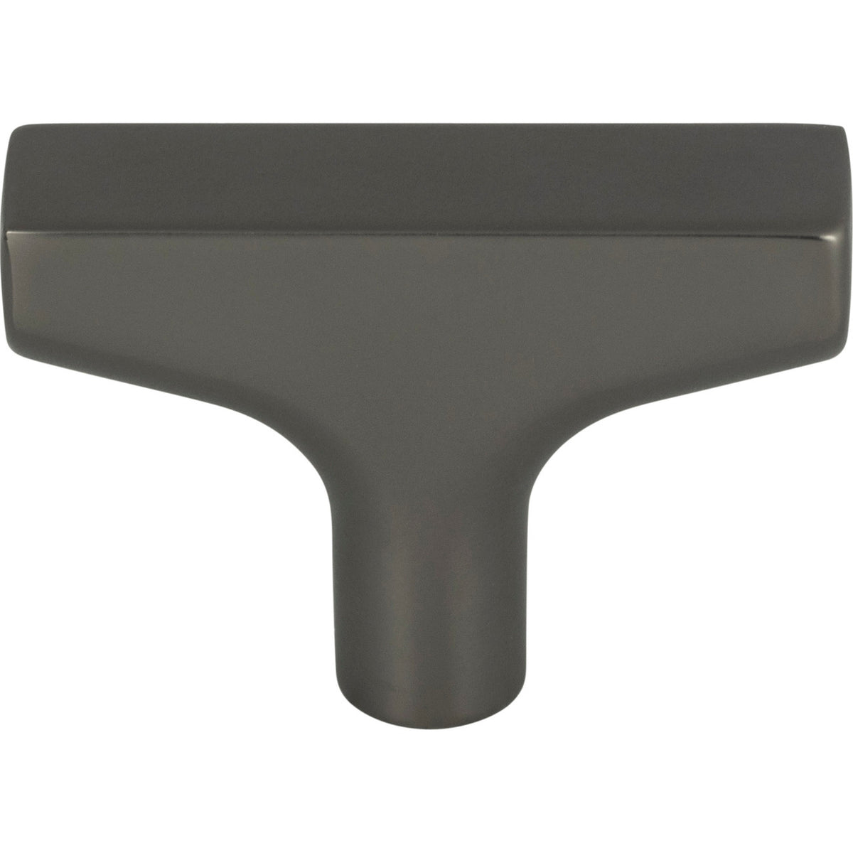 Top Knobs TK1010AG: 2" Riverside T-Bar Cabinet Knob - Ash Gray