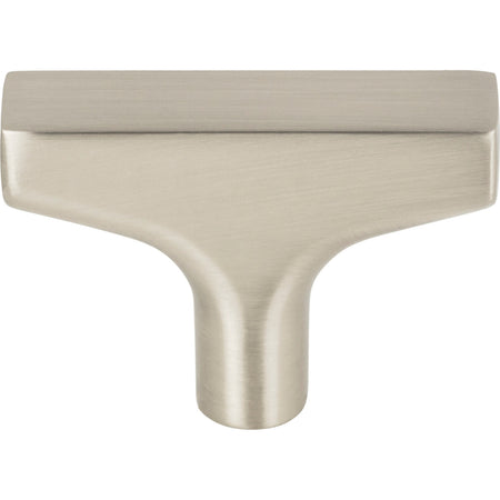 Top Knobs TK1010BSN: 2" Riverside T-Bar Cabinet Knob - Brushed Satin Nickel