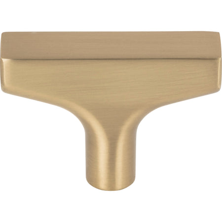 Top Knobs TK1010HB: 2" Riverside T-Bar Cabinet Knob - Honey Bronze