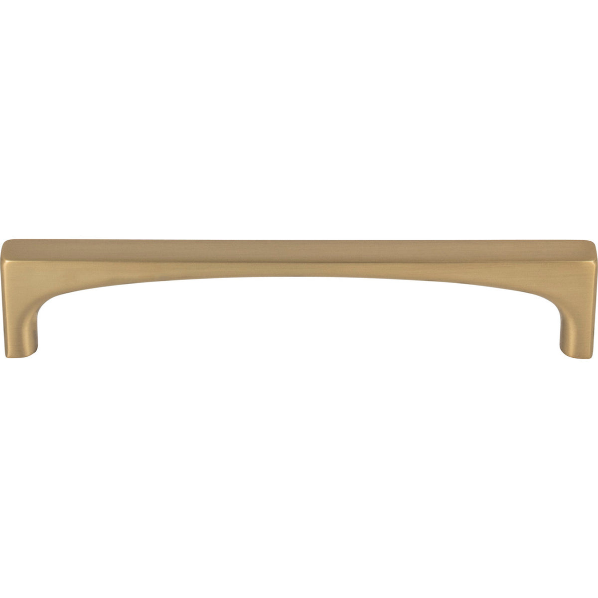 Top Knobs TK1013HB: 5-1/16" cc Riverside Square Bar Cabinet Pull - Honey Bronze
