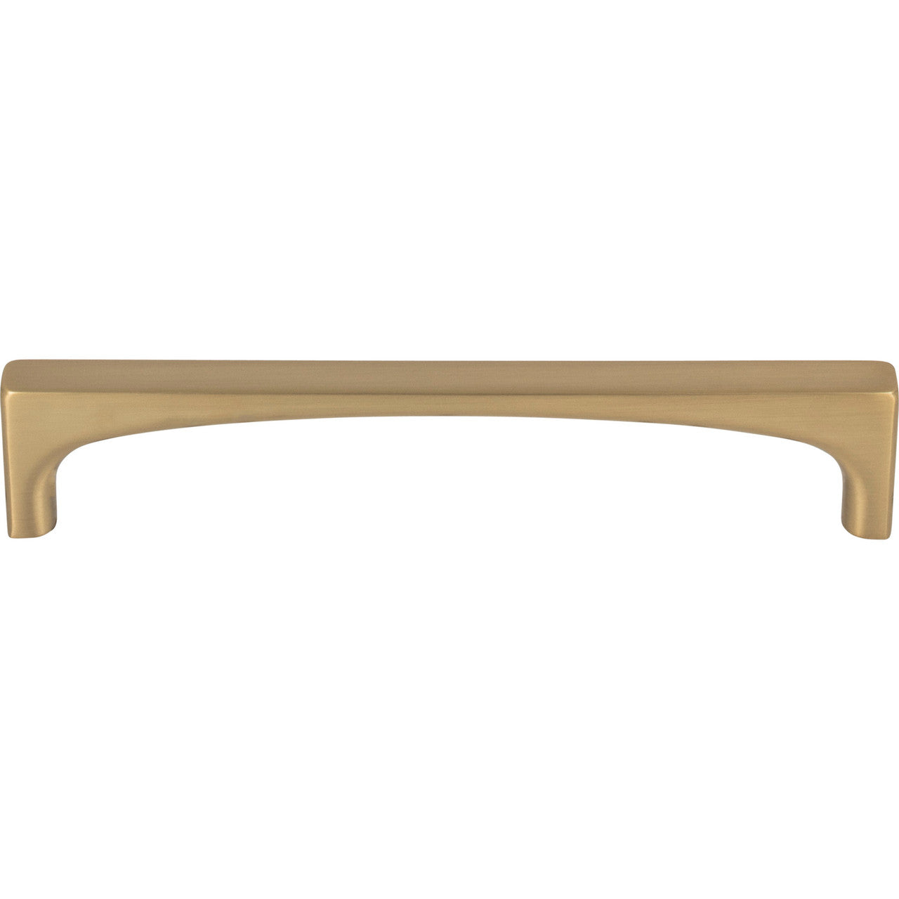 Top Knobs TK1013HB: 5-1/16" cc Riverside Square Bar Cabinet Pull - Honey Bronze