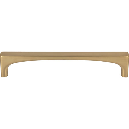 Top Knobs TK1013HB: 5-1/16" cc Riverside Square Bar Cabinet Pull - Honey Bronze