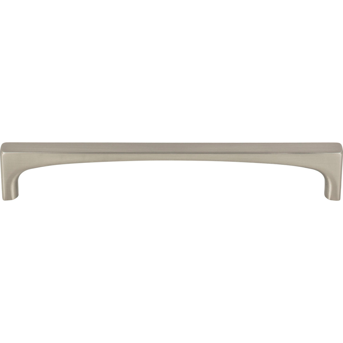 Top Knobs TK1014BSN: 6-5/16" cc Riverside Square Bar Cabinet Pull - Brushed Satin Nickel