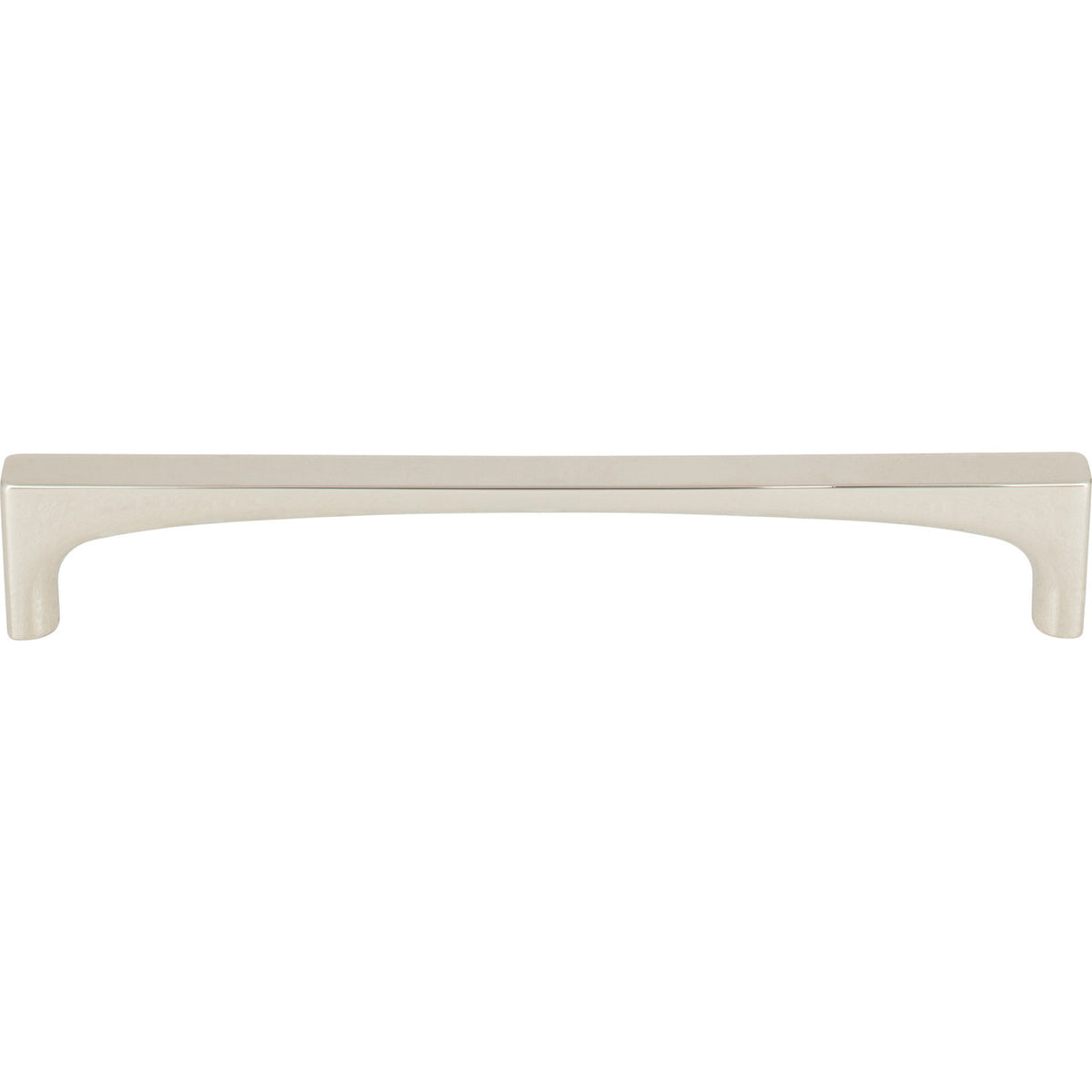 Top Knobs TK1014PN: 6-5/16" cc Riverside Square Bar Cabinet Pull - Polished Nickel