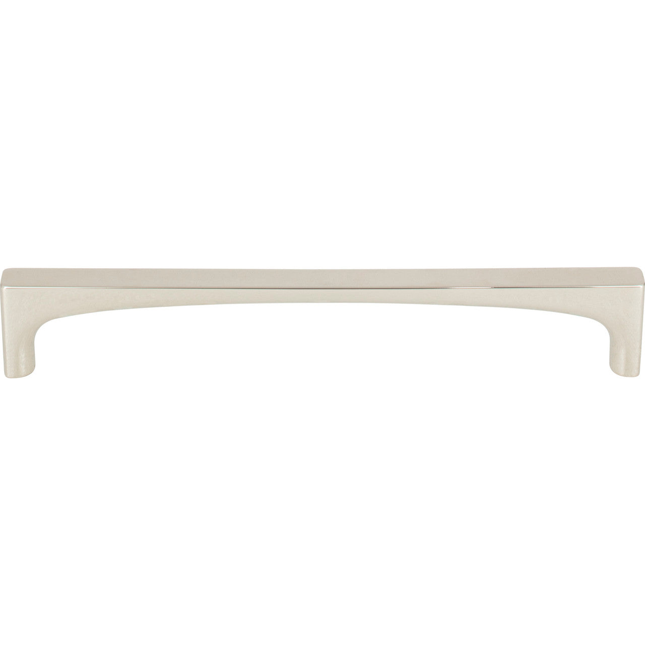 Top Knobs TK1014PN: 6-5/16" cc Riverside Square Bar Cabinet Pull - Polished Nickel