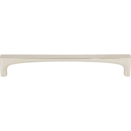 Top Knobs TK1014PN: 6-5/16" cc Riverside Square Bar Cabinet Pull - Polished Nickel