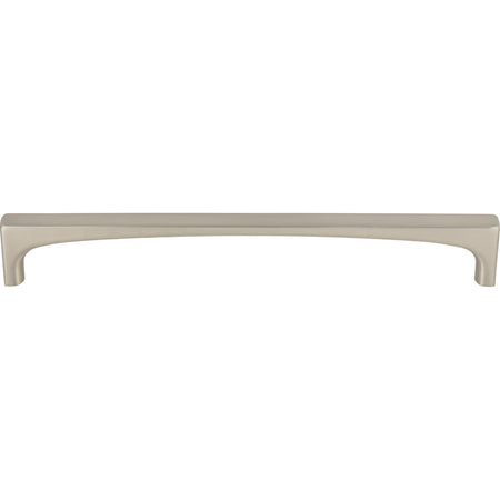 Top Knobs TK1015BSN: 7-9/16" cc Riverside Square Bar Cabinet Pull - Brushed Satin Nickel
