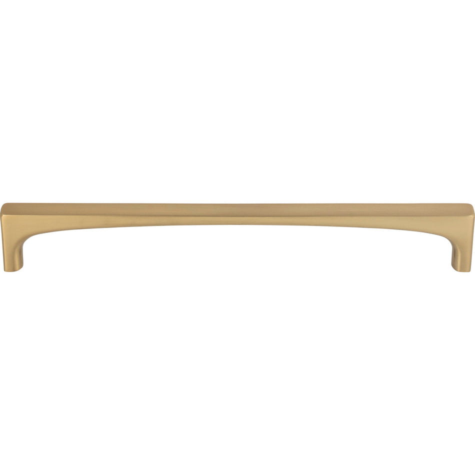 Top Knobs TK1015HB: 7-9/16" cc Riverside Square Bar Cabinet Pull - Honey Bronze