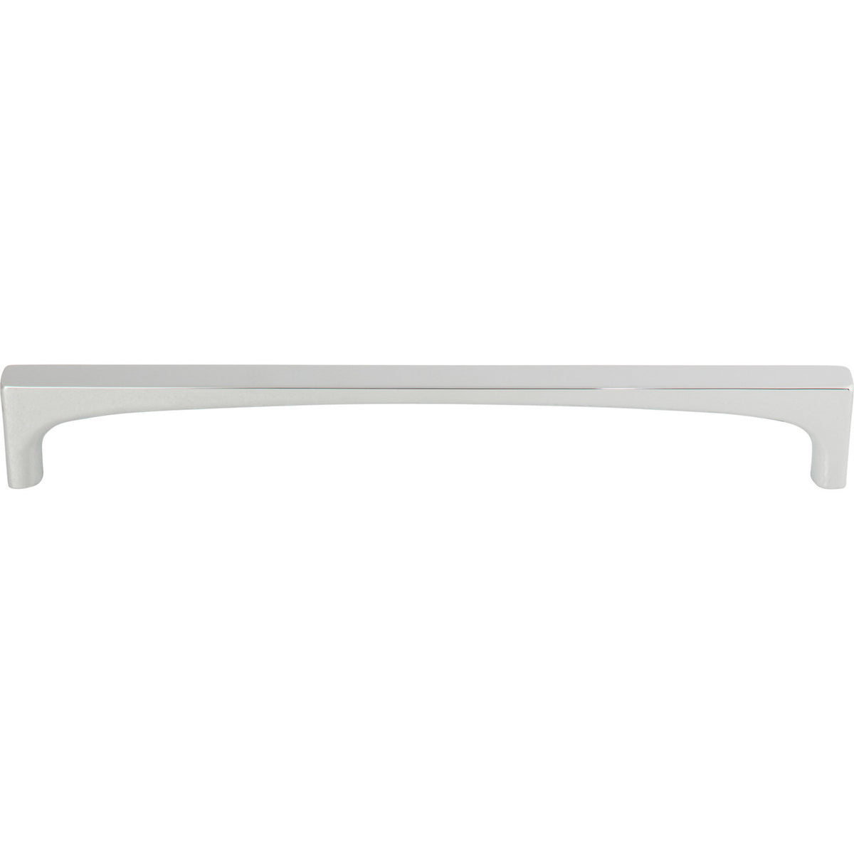 Top Knobs TK1015PC: 7-9/16" cc Riverside Square Bar Cabinet Pull - Polished Chrome