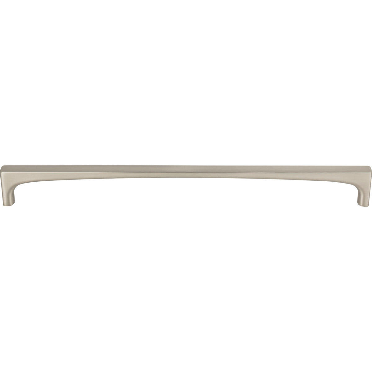 Top Knobs TK1016BSN: 8-13/16" cc Riverside Square Bar Cabinet Pull - Brushed Satin Nickel