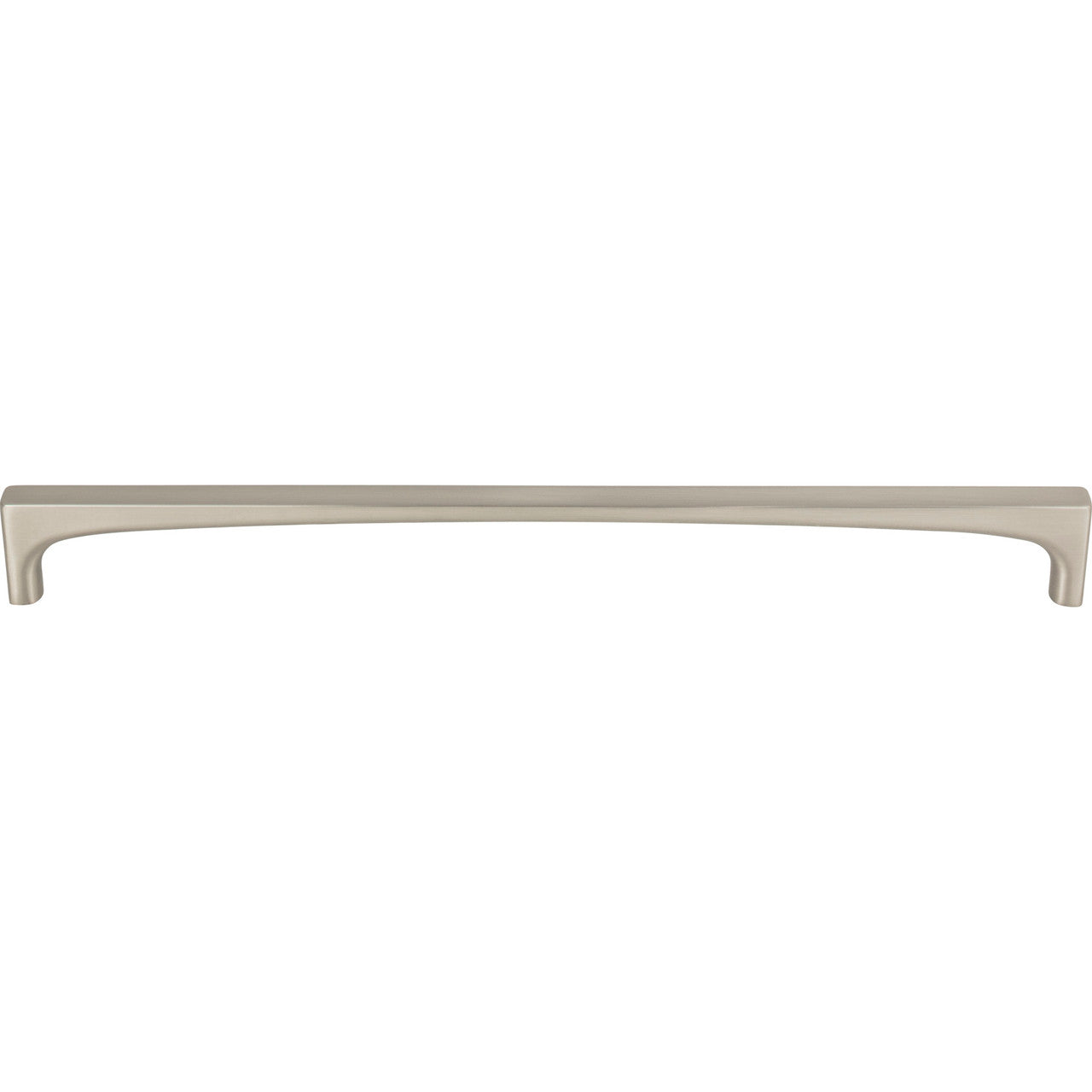 Top Knobs TK1016BSN: 8-13/16" cc Riverside Square Bar Cabinet Pull - Brushed Satin Nickel