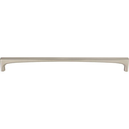 Top Knobs TK1016BSN: 8-13/16" cc Riverside Square Bar Cabinet Pull - Brushed Satin Nickel