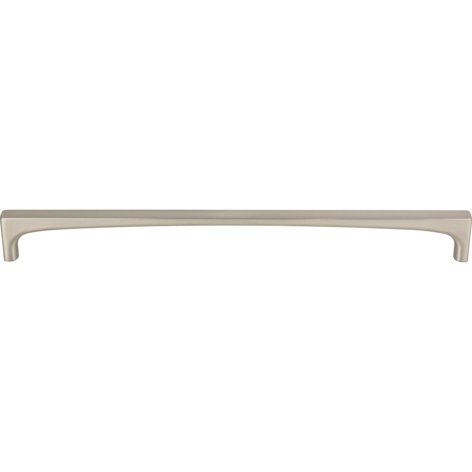 Top Knobs TK1016BSN: 8-13/16" cc Riverside Square Bar Cabinet Pull - Brushed Satin Nickel