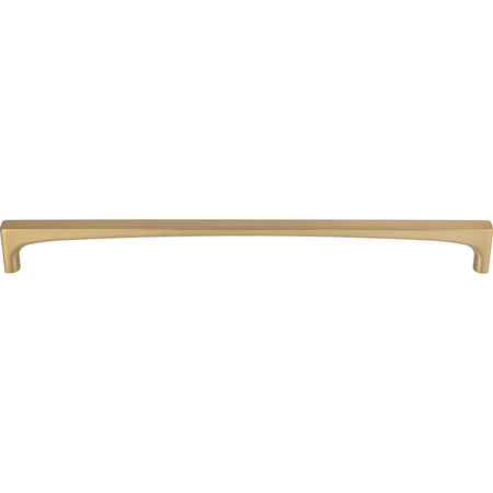 Top Knobs TK1016HB: 8-13/16" cc Riverside Square Bar Cabinet Pull - Honey Bronze