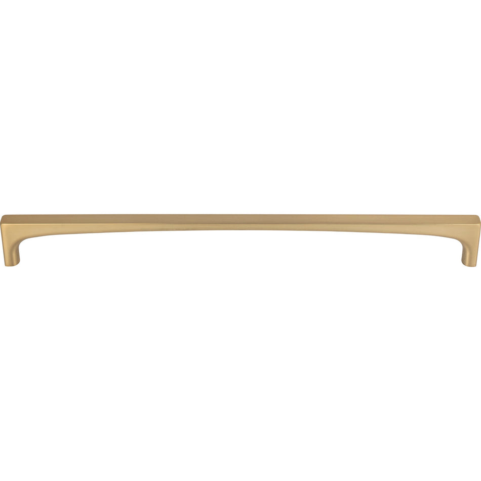 Top Knobs TK1016HB: 8-13/16" cc Riverside Square Bar Cabinet Pull - Honey Bronze