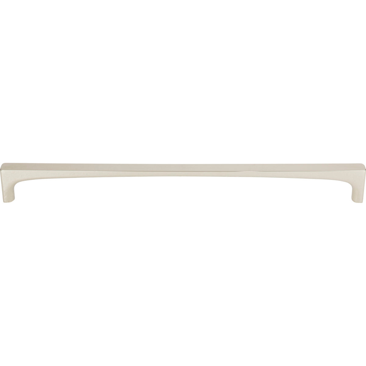 Top Knobs TK1016PN: 8-13/16" cc Riverside Square Bar Cabinet Pull - Polished Nickel