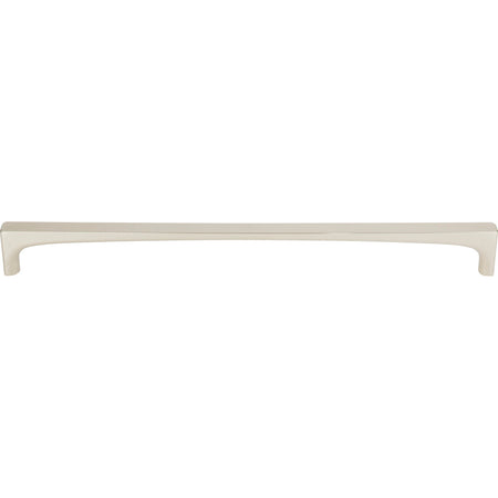 Top Knobs TK1016PN: 8-13/16" cc Riverside Square Bar Cabinet Pull - Polished Nickel