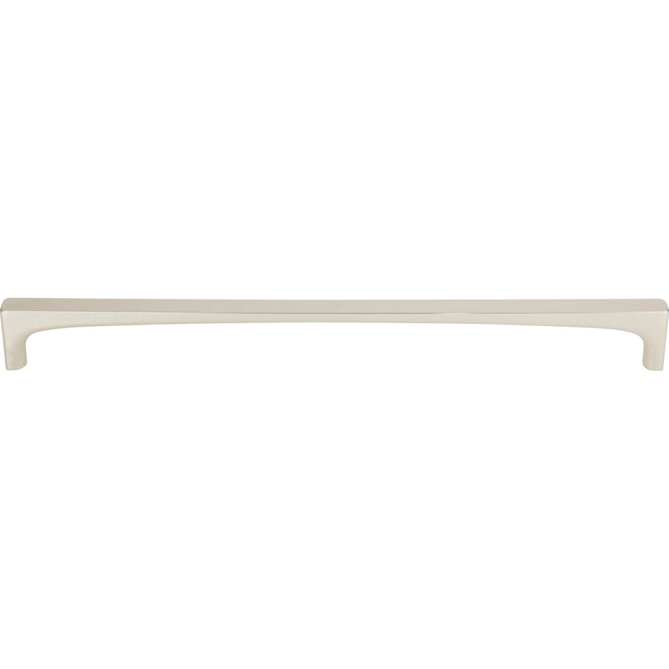 Top Knobs TK1016PN: 8-13/16" cc Riverside Square Bar Cabinet Pull - Polished Nickel