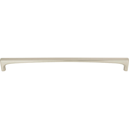 Top Knobs TK1017BSN: 12" cc Riverside Square Bar Cabinet Pull - Brushed Satin Nickel