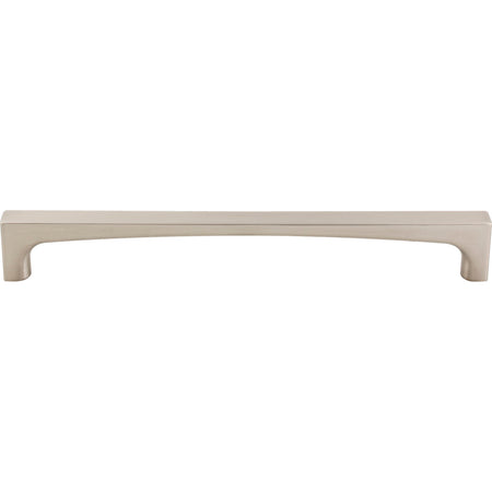 Top Knobs TK1018BSN: 12" cc Riverside Square Bar Appliance Pull - Brushed Satin Nickel