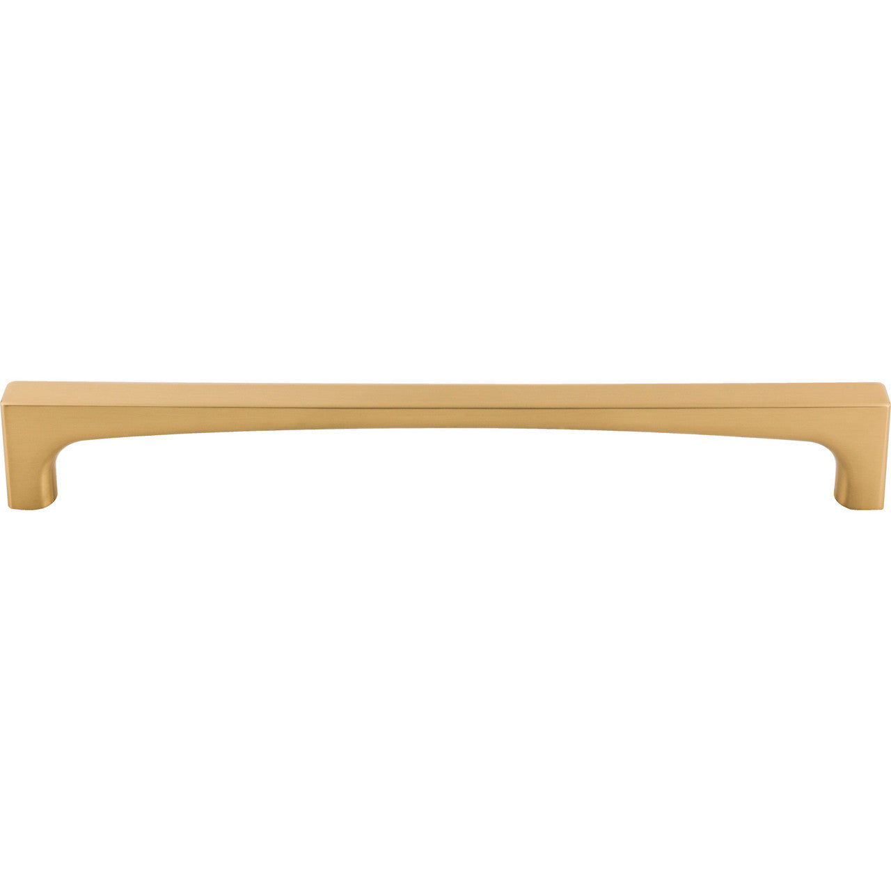 Top Knobs TK1018HB: 12" cc Riverside Square Bar Appliance Pull - Honey Bronze