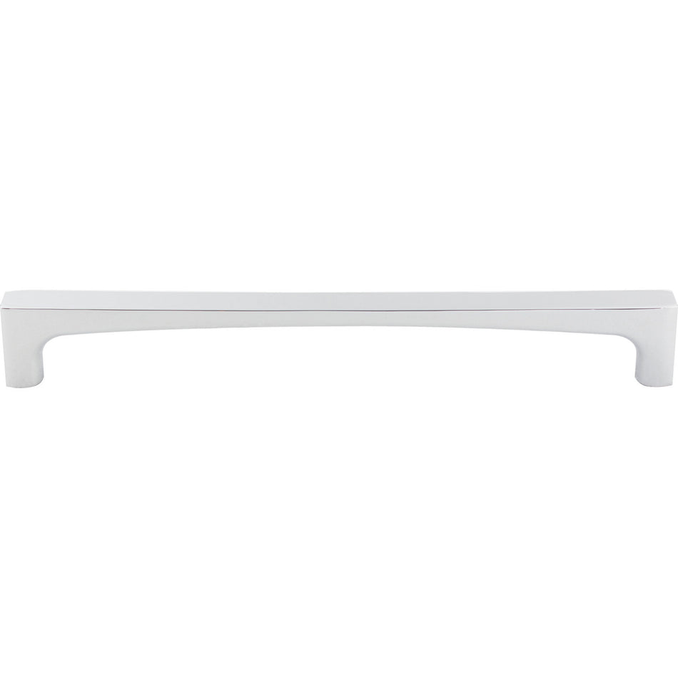Top Knobs TK1018PC: 12" cc Riverside Square Bar Appliance Pull - Polished Chrome