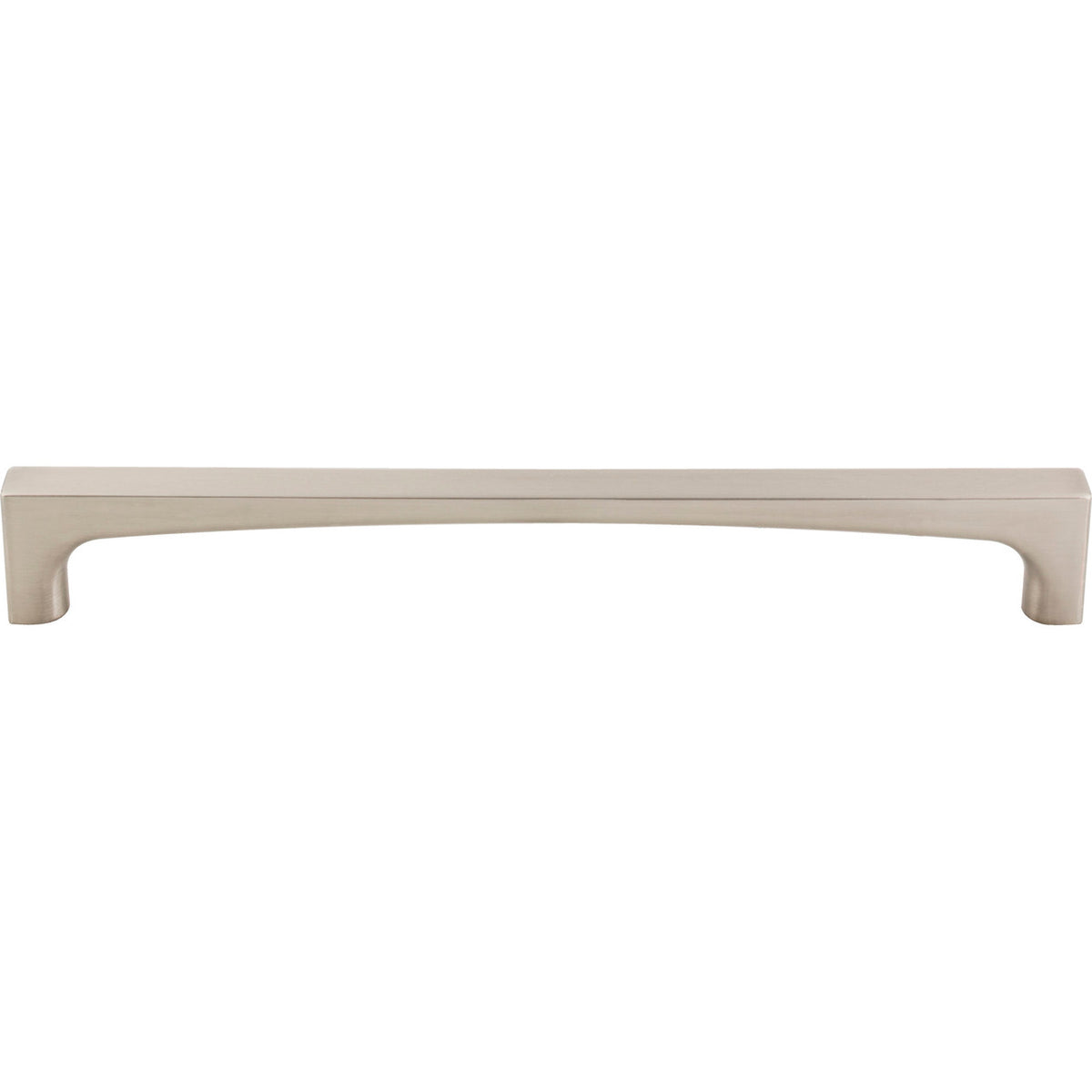 Top Knobs TK1019BSN: 18" cc Riverside Square Bar Appliance Pull - Brushed Satin Nickel