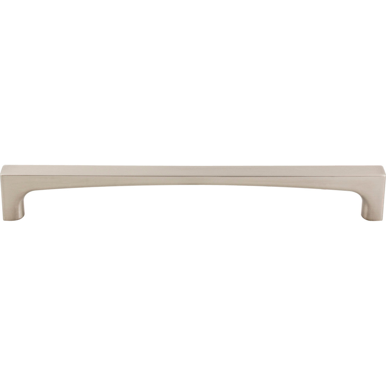 Top Knobs TK1019BSN: 18" cc Riverside Square Bar Appliance Pull - Brushed Satin Nickel