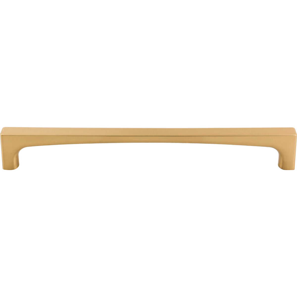 Top Knobs TK1019HB: 18" cc Riverside Square Bar Appliance Pull - Honey Bronze