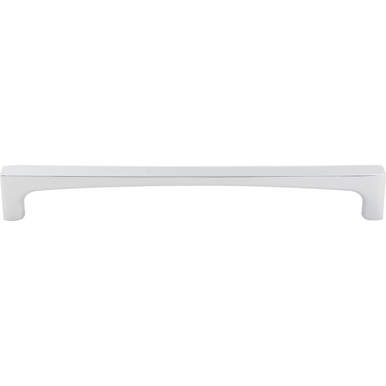 Top Knobs TK1019PC: 18" cc Riverside Square Bar Appliance Pull - Polished Chrome