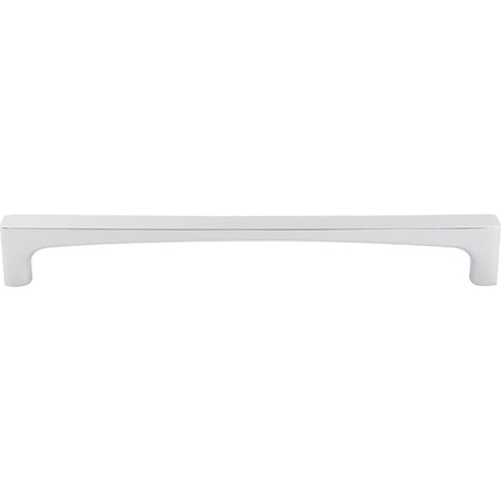 Top Knobs TK1019PC: 18" cc Riverside Square Bar Appliance Pull - Polished Chrome