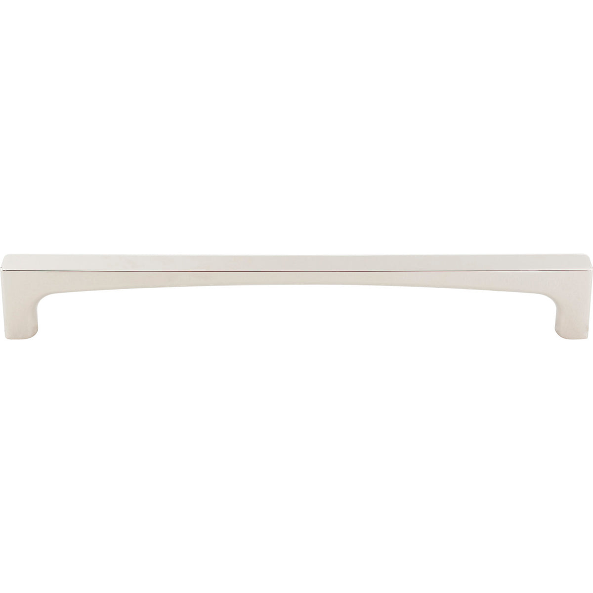 Top Knobs TK1019PN: 18" cc Riverside Square Bar Appliance Pull - Polished Nickel